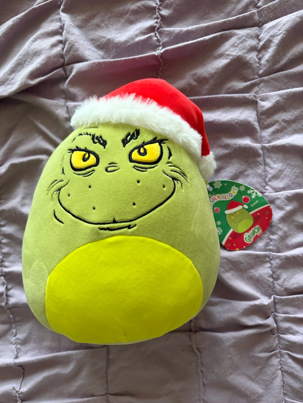 NWT Squishmallows Grinch Plush